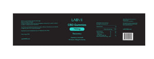 Lab VII CBD Gummies - Recovery 750mg Lab VII